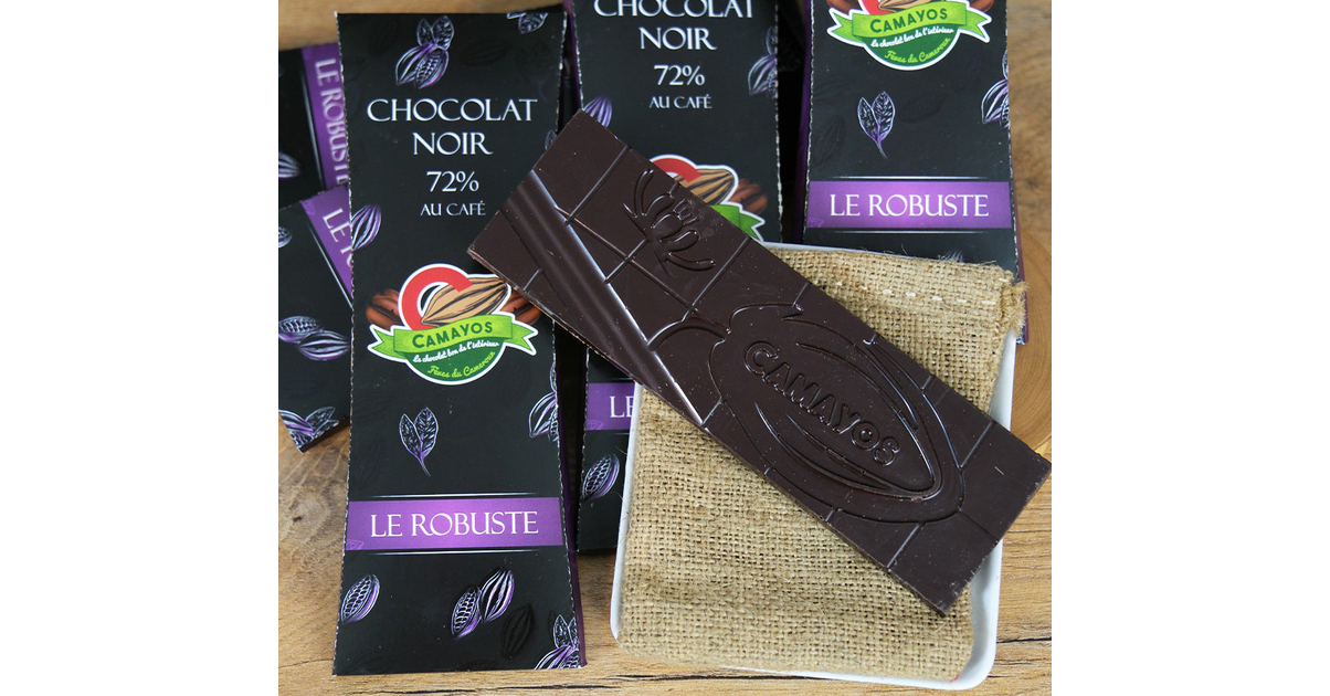 Le Robuste Chocolat Noir Et Caf Camayos Chocolats Zone